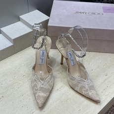 周仰杰Jimmy Choo 2026春夏新款水钻链条时尚女婚鞋 吉米周JC明星同款字母logo 五金扣高跟尖头串珠后空凉 周仰杰Jimmy Choo 2026春夏新款水钻链条时尚女婚鞋 吉米周JC明星同款字母logo 五金扣高跟尖头串珠后空凉