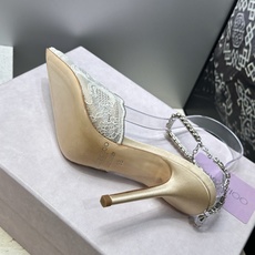 周仰杰Jimmy Choo 2026春夏新款水钻链条时尚女婚鞋 吉米周JC明星同款字母logo 五金扣高跟尖头串珠后空凉 周仰杰Jimmy Choo 2026春夏新款水钻链条时尚女婚鞋 吉米周JC明星同款字母logo 五金扣高跟尖头串珠后空凉