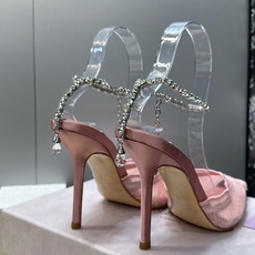 周仰杰Jimmy Choo 2026春夏新款水钻链条时尚女婚鞋 吉米周JC明星同款字母logo 五金扣高跟尖头串珠后空凉 周仰杰Jimmy Choo 2026春夏新款水钻链条时尚女婚鞋 吉米周JC明星同款字母logo 五金扣高跟尖头串珠后空凉