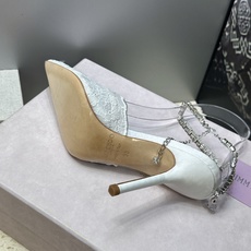 周仰杰Jimmy Choo 2026春夏新款水钻链条时尚女婚鞋 吉米周JC明星同款字母logo 五金扣高跟尖头串珠后空凉 周仰杰Jimmy Choo 2026春夏新款水钻链条时尚女婚鞋 吉米周JC明星同款字母logo 五金扣高跟尖头串珠后空凉