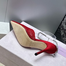 周仰杰Jimmy Choo 2026春夏新款水钻链条时尚女婚鞋 吉米周JC明星同款字母logo 五金扣高跟尖头串珠后空凉 周仰杰Jimmy Choo 2026春夏新款水钻链条时尚女婚鞋 吉米周JC明星同款字母logo 五金扣高跟尖头串珠后空凉