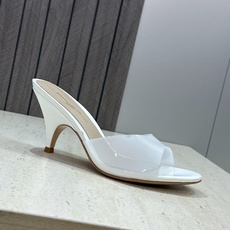 Gianvito Rossi 塞乔.罗茜2026春夏新款糖果色女鞋 GR字母logo高跟圆头鱼嘴露趾拼色凉拖鞋 材质:鞋 Gianvito Rossi 塞乔.罗茜2026春夏新款糖果色女鞋 GR字母logo高跟圆头鱼嘴露趾拼色凉拖鞋 材质:鞋