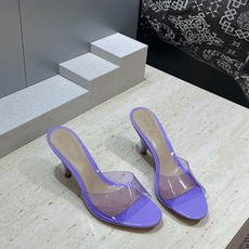 Gianvito Rossi 塞乔.罗茜2026春夏新款糖果色女鞋 GR字母logo高跟圆头鱼嘴露趾拼色凉拖鞋 材质:鞋 Gianvito Rossi 塞乔.罗茜2026春夏新款糖果色女鞋 GR字母logo高跟圆头鱼嘴露趾拼色凉拖鞋 材质:鞋