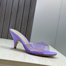 Gianvito Rossi 塞乔.罗茜2026春夏新款糖果色女鞋 GR字母logo高跟圆头鱼嘴露趾拼色凉拖鞋 材质:鞋 Gianvito Rossi 塞乔.罗茜2026春夏新款糖果色女鞋 GR字母logo高跟圆头鱼嘴露趾拼色凉拖鞋 材质:鞋