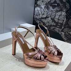 Aquazzura 2026春夏新款交叉带超高跟气场女鞋 菠萝鞋字母logo五金扣粗跟防水台圆头露趾后空拼色凉鞋 材质: Aquazzura 2026春夏新款交叉带超高跟气场女鞋 菠萝鞋字母logo五金扣粗跟防水台圆头露趾后空拼色凉鞋 材质: