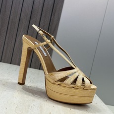 Aquazzura 2026春夏新款交叉带超高跟气场女鞋 菠萝鞋字母logo五金扣粗跟防水台圆头露趾后空拼色凉鞋 材质: Aquazzura 2026春夏新款交叉带超高跟气场女鞋 菠萝鞋字母logo五金扣粗跟防水台圆头露趾后空拼色凉鞋 材质: