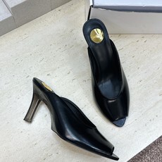SAINT LAURENT PARIS 圣罗兰2026春夏新款高跟女鞋 YSL字母logo五金扣水晶跟尖头鱼嘴一字拖露 SAINT LAURENT PARIS 圣罗兰2026春夏新款高跟女鞋 YSL字母logo五金扣水晶跟尖头鱼嘴一字拖露