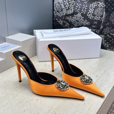 (不退只换码) SAINT LAURENT PARIS 圣罗兰2026春夏新款高跟水钻女鞋 YSL字母logo五金扣尖 (不退只换码) SAINT LAURENT PARIS 圣罗兰2026春夏新款高跟水钻女鞋 YSL字母logo五金扣尖