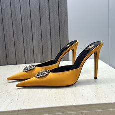 (不退只换码) SAINT LAURENT PARIS 圣罗兰2026春夏新款高跟水钻女鞋 YSL字母logo五金扣尖 (不退只换码) SAINT LAURENT PARIS 圣罗兰2026春夏新款高跟水钻女鞋 YSL字母logo五金扣尖