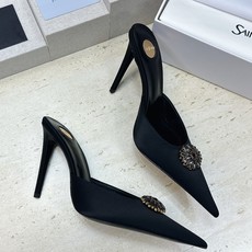 (不退只换码) SAINT LAURENT PARIS 圣罗兰2026春夏新款高跟水钻女鞋 YSL字母logo五金扣尖 (不退只换码) SAINT LAURENT PARIS 圣罗兰2026春夏新款高跟水钻女鞋 YSL字母logo五金扣尖