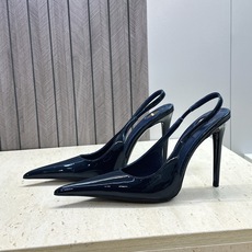 (不退只换码) SAINT LAURENT PARIS 圣罗兰2026春夏新款高跟女凉鞋 YSL字母logo尖头细跟后 (不退只换码) SAINT LAURENT PARIS 圣罗兰2026春夏新款高跟女凉鞋 YSL字母logo尖头细跟后
