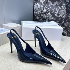 (不退只换码) SAINT LAURENT PARIS 圣罗兰2026春夏新款高跟女凉鞋 YSL字母logo尖头细跟后 (不退只换码) SAINT LAURENT PARIS 圣罗兰2026春夏新款高跟女凉鞋 YSL字母logo尖头细跟后