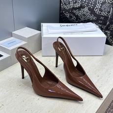 (不退只换码) SAINT LAURENT PARIS 圣罗兰2026春夏新款高跟女凉鞋 YSL字母logo尖头细跟后 (不退只换码) SAINT LAURENT PARIS 圣罗兰2026春夏新款高跟女凉鞋 YSL字母logo尖头细跟后