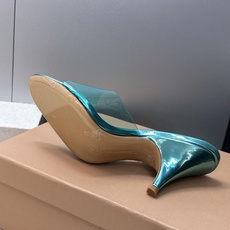 Gianvito Rossi 塞乔.罗茜2026春夏新款糖果色粗跟女鞋 GR字母logo高跟圆头鱼嘴露趾拼色凉拖鞋 材质 Gianvito Rossi 塞乔.罗茜2026春夏新款糖果色粗跟女鞋 GR字母logo高跟圆头鱼嘴露趾拼色凉拖鞋 材质