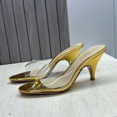 Gianvito Rossi 塞乔.罗茜2026春夏新款糖果色粗跟女鞋 GR字母logo高跟圆头鱼嘴露趾拼色凉拖鞋 材质 Gianvito Rossi 塞乔.罗茜2026春夏新款糖果色粗跟女鞋 GR字母logo高跟圆头鱼嘴露趾拼色凉拖鞋 材质