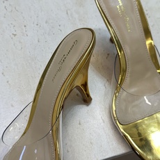 Gianvito Rossi 塞乔.罗茜2026春夏新款糖果色粗跟女鞋 GR字母logo高跟圆头鱼嘴露趾拼色凉拖鞋 材质 Gianvito Rossi 塞乔.罗茜2026春夏新款糖果色粗跟女鞋 GR字母logo高跟圆头鱼嘴露趾拼色凉拖鞋 材质
