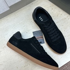 (仅男码) Zegna 2026春夏新款系带舒适休闲徳训男鞋 杰尼亚字母logo平底圆头时尚百搭拼色滑板小白鞋 材质: (仅男码) Zegna 2026春夏新款系带舒适休闲徳训男鞋 杰尼亚字母logo平底圆头时尚百搭拼色滑板小白鞋 材质: