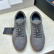 (仅男码) Zegna 2026春夏新款系带舒适休闲徳训男鞋 杰尼亚字母logo平底圆头时尚百搭拼色滑板小白鞋 材质: (仅男码) Zegna 2026春夏新款系带舒适休闲徳训男鞋 杰尼亚字母logo平底圆头时尚百搭拼色滑板小白鞋 材质: