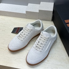 (仅男码) Zegna 2026春夏新款系带舒适休闲徳训男鞋 杰尼亚字母logo平底圆头时尚百搭拼色滑板小白鞋 材质: (仅男码) Zegna 2026春夏新款系带舒适休闲徳训男鞋 杰尼亚字母logo平底圆头时尚百搭拼色滑板小白鞋 材质: