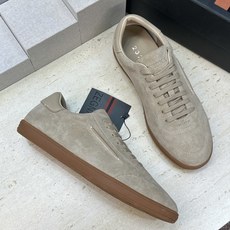 (仅男码) Zegna 2026春夏新款系带舒适休闲徳训男鞋 杰尼亚字母logo平底圆头时尚百搭拼色滑板小白鞋 材质: (仅男码) Zegna 2026春夏新款系带舒适休闲徳训男鞋 杰尼亚字母logo平底圆头时尚百搭拼色滑板小白鞋 材质: