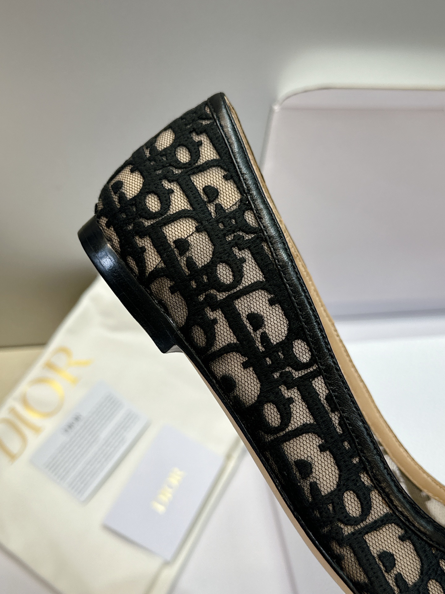 (配全套飞机盒) Dior 迪奥 2026春夏走秀新款Adiorble高跟尖头女鞋 CD明星同款时尚电绣字母logo平底 (配全套飞机盒) Dior 迪奥 2026春夏走秀新款Adiorble高跟尖头女鞋 CD明星同款时尚电绣字母logo平底