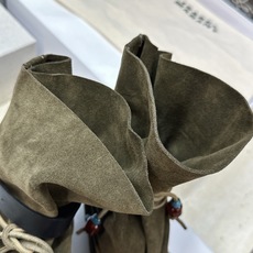 ISABEL MARANT 2026秋冬新款时尚串珠绑带流苏女短靴 伊莎贝尔字母logo五金皮带扣平底圆头一脚蹬拼色机车 ISABEL MARANT 2026秋冬新款时尚串珠绑带流苏女短靴 伊莎贝尔字母logo五金皮带扣平底圆头一脚蹬拼色机车