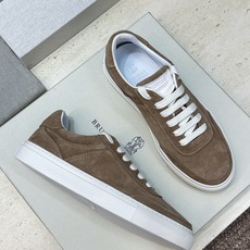 BRUNELLO CUCINELLI 2026春夏新款低帮拼色系带女鞋 BC字母logo平底圆头休闲运动滑板鞋 材质:鞋 BRUNELLO CUCINELLI 2026春夏新款低帮拼色系带女鞋 BC字母logo平底圆头休闲运动滑板鞋 材质:鞋