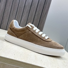 BRUNELLO CUCINELLI 2026春夏新款低帮拼色系带女鞋 BC字母logo平底圆头休闲运动滑板鞋 材质:鞋 BRUNELLO CUCINELLI 2026春夏新款低帮拼色系带女鞋 BC字母logo平底圆头休闲运动滑板鞋 材质:鞋