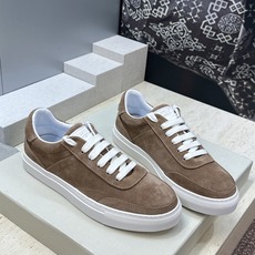 BRUNELLO CUCINELLI 2026春夏新款低帮拼色系带女鞋 BC字母logo平底圆头休闲运动滑板鞋 材质:鞋 BRUNELLO CUCINELLI 2026春夏新款低帮拼色系带女鞋 BC字母logo平底圆头休闲运动滑板鞋 材质:鞋