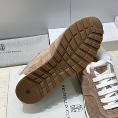 BRUNELLO CUCINELLI 2026秋冬新款拼色系带羊羔毛阿甘徳训女鞋 BC字母logo厚底圆头休闲运动老爹跑 BRUNELLO CUCINELLI 2026秋冬新款拼色系带羊羔毛阿甘徳训女鞋 BC字母logo厚底圆头休闲运动老爹跑