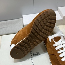 BRUNELLO CUCINELLI 2026秋冬新款拼色系带羊羔毛阿甘徳训女鞋 BC字母logo厚底圆头休闲运动老爹跑 BRUNELLO CUCINELLI 2026秋冬新款拼色系带羊羔毛阿甘徳训女鞋 BC字母logo厚底圆头休闲运动老爹跑