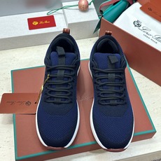 顶级版 Loro Piana 诺悠.翩雅 2026春夏经典系列休闲系带男跑鞋 LP字母logo厚底圆头老钱风拼色运动鞋 顶级版 Loro Piana 诺悠.翩雅 2026春夏经典系列休闲系带男跑鞋 LP字母logo厚底圆头老钱风拼色运动鞋