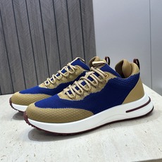 顶级版 Loro Piana 诺悠.翩雅 2026春夏经典系列休闲系带男跑鞋 LP字母logo厚底圆头老钱风拼色运动鞋 顶级版 Loro Piana 诺悠.翩雅 2026春夏经典系列休闲系带男跑鞋 LP字母logo厚底圆头老钱风拼色运动鞋