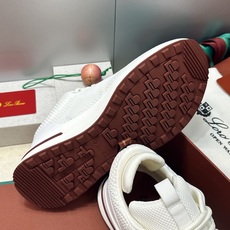 顶级版 Loro Piana 诺悠.翩雅 2026春夏经典系列休闲系带男跑鞋 LP字母logo厚底圆头老钱风拼色运动鞋 顶级版 Loro Piana 诺悠.翩雅 2026春夏经典系列休闲系带男跑鞋 LP字母logo厚底圆头老钱风拼色运动鞋