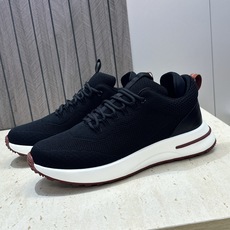 顶级版 Loro Piana 诺悠.翩雅 2026春夏经典系列休闲系带男跑鞋 LP字母logo厚底圆头老钱风拼色运动鞋 顶级版 Loro Piana 诺悠.翩雅 2026春夏经典系列休闲系带男跑鞋 LP字母logo厚底圆头老钱风拼色运动鞋