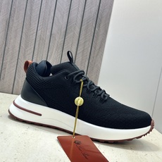 顶级版 Loro Piana 诺悠.翩雅 2026春夏经典系列休闲系带男跑鞋 LP字母logo厚底圆头老钱风拼色运动鞋 顶级版 Loro Piana 诺悠.翩雅 2026春夏经典系列休闲系带男跑鞋 LP字母logo厚底圆头老钱风拼色运动鞋