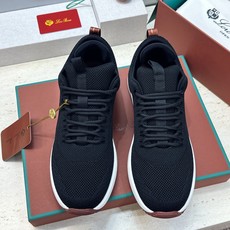 顶级版 Loro Piana 诺悠.翩雅 2026春夏经典系列休闲系带男跑鞋 LP字母logo厚底圆头老钱风拼色运动鞋 顶级版 Loro Piana 诺悠.翩雅 2026春夏经典系列休闲系带男跑鞋 LP字母logo厚底圆头老钱风拼色运动鞋