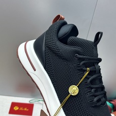 顶级版 Loro Piana 诺悠.翩雅 2026春夏经典系列休闲系带男跑鞋 LP字母logo厚底圆头老钱风拼色运动鞋 顶级版 Loro Piana 诺悠.翩雅 2026春夏经典系列休闲系带男跑鞋 LP字母logo厚底圆头老钱风拼色运动鞋