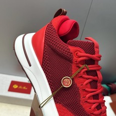 顶级版 Loro Piana 诺悠.翩雅 2026春夏经典系列休闲系带男跑鞋 LP字母logo厚底圆头老钱风拼色运动鞋 顶级版 Loro Piana 诺悠.翩雅 2026春夏经典系列休闲系带男跑鞋 LP字母logo厚底圆头老钱风拼色运动鞋