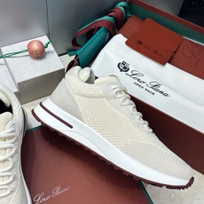 顶级版 Loro Piana 诺悠.翩雅 2026春夏经典系列休闲系带男跑鞋 LP字母logo厚底圆头老钱风拼色运动鞋 顶级版 Loro Piana 诺悠.翩雅 2026春夏经典系列休闲系带男跑鞋 LP字母logo厚底圆头老钱风拼色运动鞋