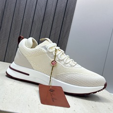 顶级版 Loro Piana 诺悠.翩雅 2026春夏经典系列休闲系带男跑鞋 LP字母logo厚底圆头老钱风拼色运动鞋 顶级版 Loro Piana 诺悠.翩雅 2026春夏经典系列休闲系带男跑鞋 LP字母logo厚底圆头老钱风拼色运动鞋