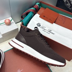 顶级版 Loro Piana 诺悠.翩雅 2026春夏经典系列休闲系带男跑鞋 LP字母logo厚底圆头老钱风拼色运动鞋 顶级版 Loro Piana 诺悠.翩雅 2026春夏经典系列休闲系带男跑鞋 LP字母logo厚底圆头老钱风拼色运动鞋