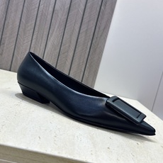 莞货 代购级 Roger Vivier 罗杰.维维亚 2026春夏新款低跟百搭女鞋 RV字母logo方扣粗跟尖头时尚女 莞货 代购级 Roger Vivier 罗杰.维维亚 2026春夏新款低跟百搭女鞋 RV字母logo方扣粗跟尖头时尚女