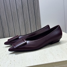 莞货 代购级 Roger Vivier 罗杰.维维亚 2026春夏新款低跟百搭女鞋 RV字母logo方扣粗跟尖头时尚女 莞货 代购级 Roger Vivier 罗杰.维维亚 2026春夏新款低跟百搭女鞋 RV字母logo方扣粗跟尖头时尚女