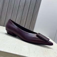 莞货 代购级 Roger Vivier 罗杰.维维亚 2026春夏新款低跟百搭女鞋 RV字母logo方扣粗跟尖头时尚女 莞货 代购级 Roger Vivier 罗杰.维维亚 2026春夏新款低跟百搭女鞋 RV字母logo方扣粗跟尖头时尚女