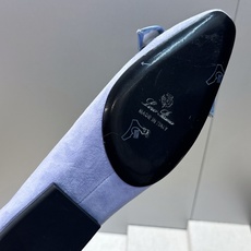 LORO PIANA 诺悠.翩雅 2026春夏新款平底蝴蝶结女鞋 LP字母logo平底尖头拼色单鞋 材质:鞋面进口羊猄 LORO PIANA 诺悠.翩雅 2026春夏新款平底蝴蝶结女鞋 LP字母logo平底尖头拼色单鞋 材质:鞋面进口羊猄