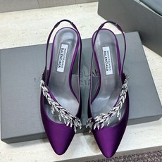 Balenciaga 巴黎世家x MANOLO BLAHNlK 2026春夏联名新款中跟女鞋 MB字母logo尖头水钻 Balenciaga 巴黎世家x MANOLO BLAHNlK 2026春夏联名新款中跟女鞋 MB字母logo尖头水钻