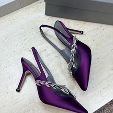 Balenciaga 巴黎世家x MANOLO BLAHNlK 2026春夏联名新款高跟女鞋 MB字母logo尖头水钻 Balenciaga 巴黎世家x MANOLO BLAHNlK 2026春夏联名新款高跟女鞋 MB字母logo尖头水钻