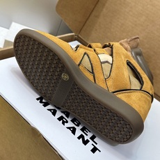 (配全套飞机盒) ISABEL MARANT 2026春夏新款高帮魔术贴休闲女鞋 伊莎贝尔字母logo平底内增高时尚拼色 (配全套飞机盒) ISABEL MARANT 2026春夏新款高帮魔术贴休闲女鞋 伊莎贝尔字母logo平底内增高时尚拼色