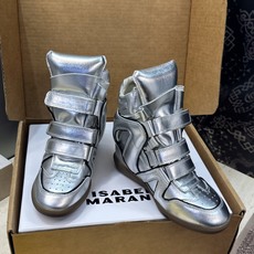 (配全套飞机盒) ISABEL MARANT 2026春夏新款高帮魔术贴休闲女鞋 伊莎贝尔字母logo平底内增高时尚拼色 (配全套飞机盒) ISABEL MARANT 2026春夏新款高帮魔术贴休闲女鞋 伊莎贝尔字母logo平底内增高时尚拼色